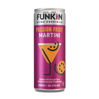 M&S Funkin Passion Fruit Martini Nitro Canned Cocktail 200ml- Buy online at McGrocer