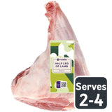 Ocado half leg of lamb bone in 1.05kg, imported from the UK