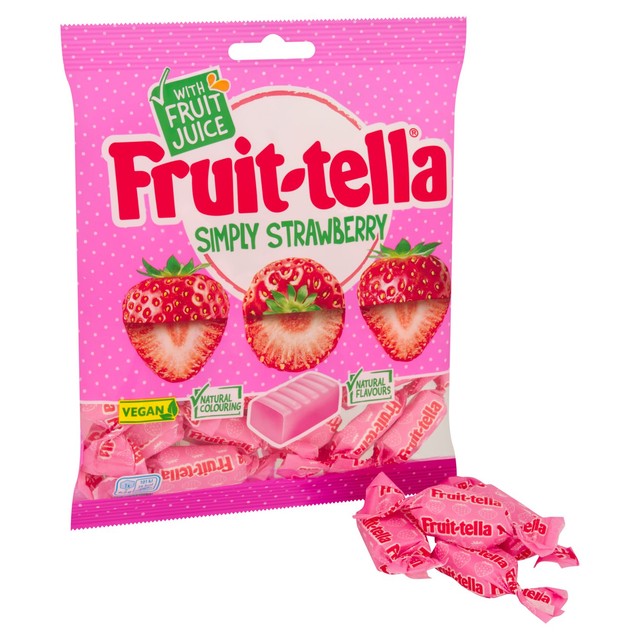 Fruittella strawberry chewy sweets 135g - British product