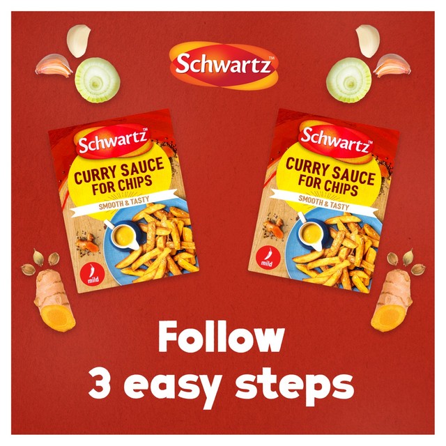 Schwartz mild curry sauce mix 30g (British brand)