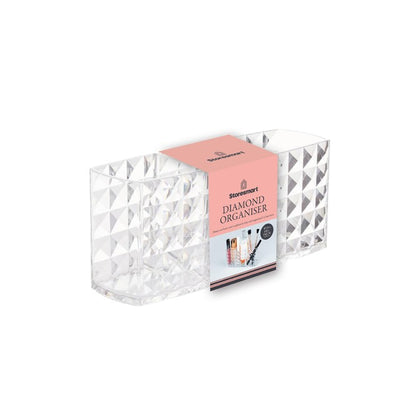M&S Gem Imports Store Smart Diamond 3 Section Acrylic Organiser- Buy online at McGrocer