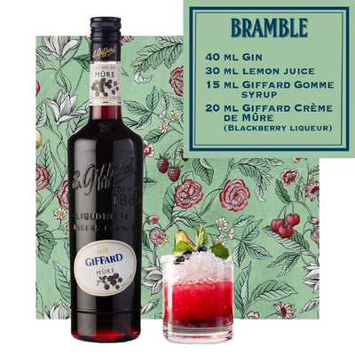 M&S Giffard Creme de Mure Bjørnebær Likør 70cl- Kjøp online hos McGrocer