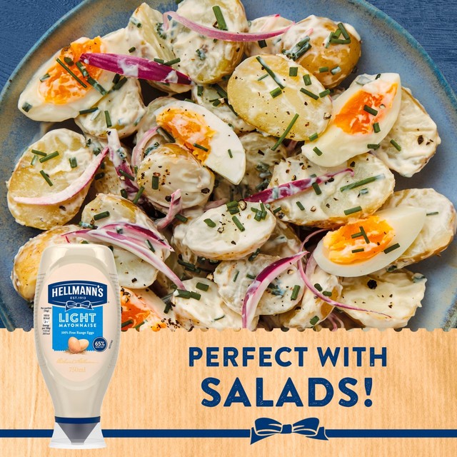 Hellmann's Light Squeezy Mayonnaise 750ml, UK version