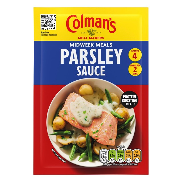 Colman's Parsley Sauce Mix Packet 20g - British product