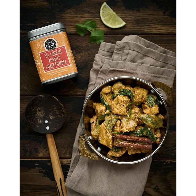 Hop & Roll Sri Lankan roasted curry powder - British product