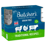 Butcher's dog food trays variety pack 12 x 150g - British product