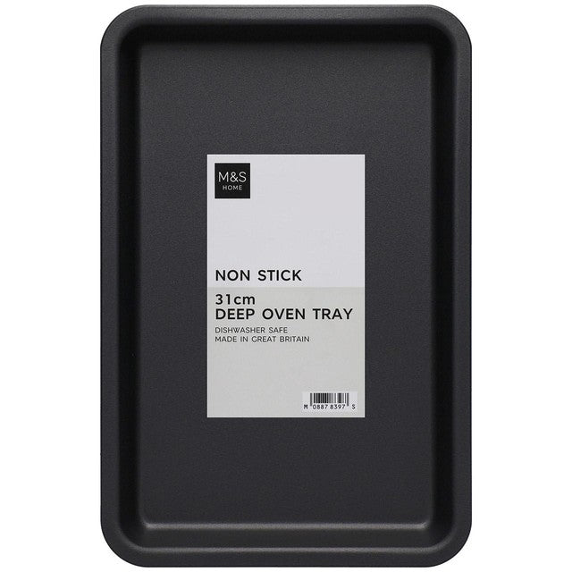 M&S non-stick baking tray 31cm, imported from the UK