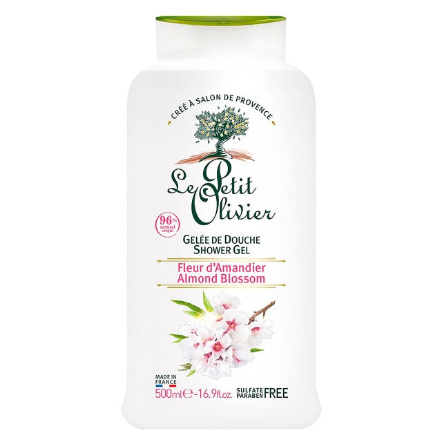 Le Petit Olivier shower gel almond blossom 500ml, UK version