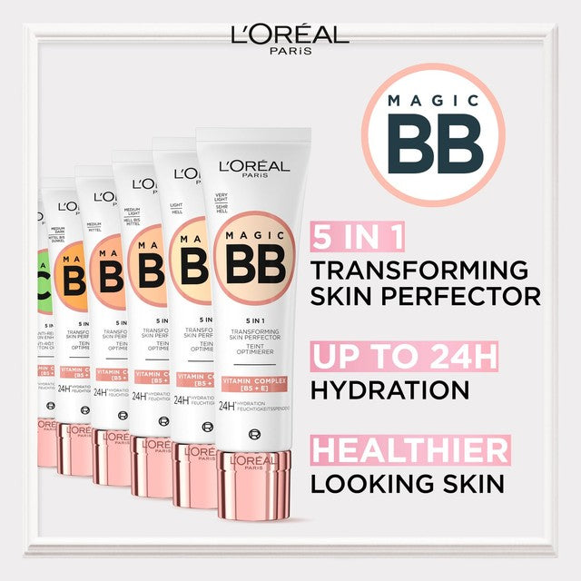 L'Oreal Paris Magic BB Cream 05 Medium Dark 30ml, UK version