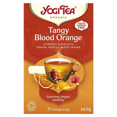 M&S Yogi Tea Tangy Blood Orange Organic Herbal Tea- Buy online at McGrocer