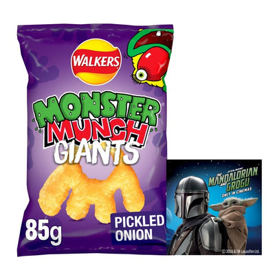 Monster Munch Giants Pickled Onion Sharing Crisps 85g