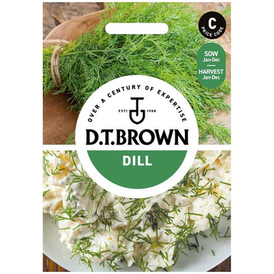 Graines d'aneth Mr Fothergills Seeds D.T. Brown 500 graines