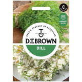 Mr Fothergills Seeds D.T. Brown Dill seeds 500 seeds, imported from the UK