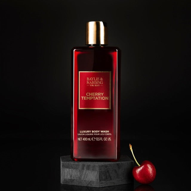 Baylis and Harding Cherry Temptation body wash 400ml - British product