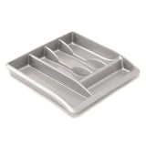 Addis Metallic Plastic Drawer Organiser 38.5x40x6cm - British product