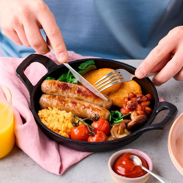 HECK 97% pork gluten free sausages 400g, UK version