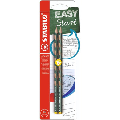M&S Stabilo EASYgraph S Metallic Green Linkshänder Dreikantstift 2 Stück - Online bei McGrocer kaufen