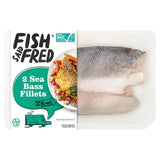 Fish Said Fred sea bass fillets 180g - British product
