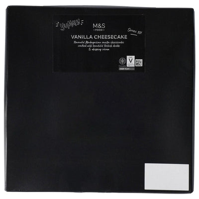 M&S Gâteau au fromage à la vanille 1kg