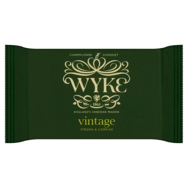 Wyke Farms vintage white cheddar cheese 300g (British brand)