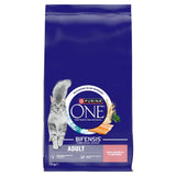 Purina One Salmon dry cat food, imported from the UK