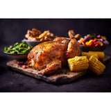 M&S British chicken stuffed with pork, sage & onion 2.55kg, imported from the UK