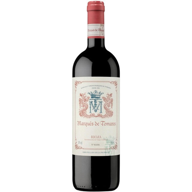 Marques de Tomares red wine Crianza 75cl, imported from the UK