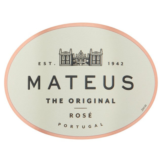 Mateus rose wine 75cl, imported from the UK