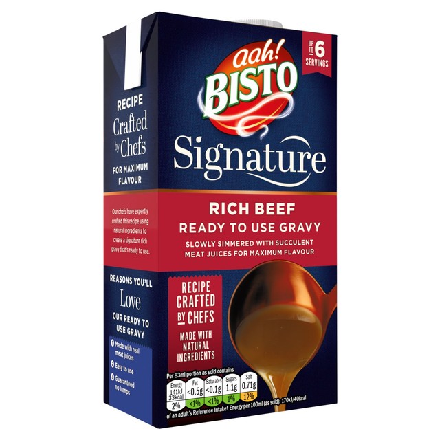 Bisto beef gravy ready to use 500ml - British product