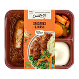M&S Sausage and Mash meal 400g, imported from the UK.