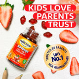 Haliborange strawberry vitamin gummies for kids 30 softies, UK version