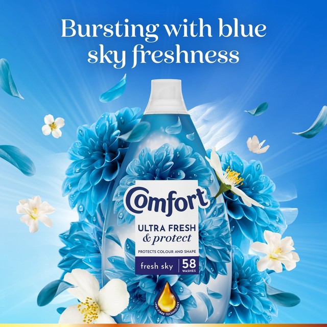 Comfort fabric conditioner Freshsky 870ml - British product