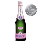 Pommery Brut Rose Champagne NV 75cl, imported from the UK