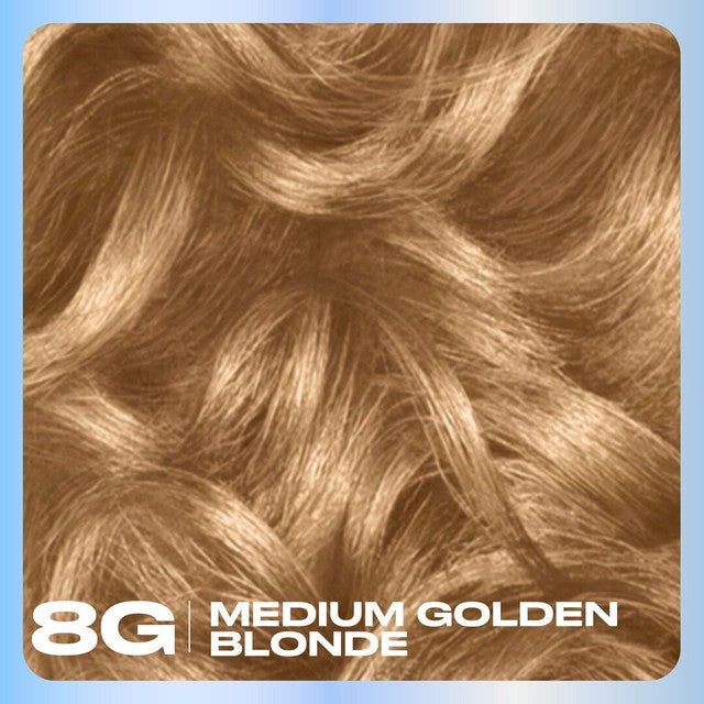 Clairol Nice'n Easy hair dye 8G Medium Honey Blonde - British product
