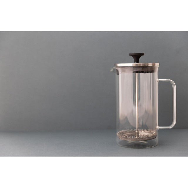 La Cafetière Glass Cafetiere Clear/Black 8-Cup, UK version