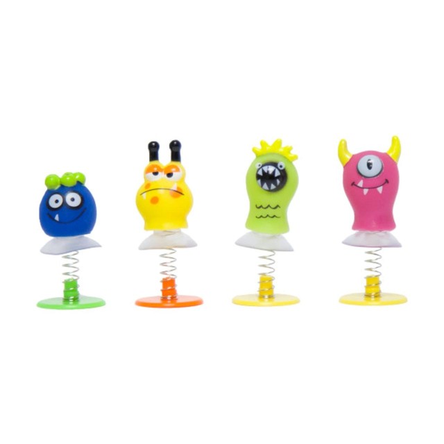 Unique Party Cute Monster Spring-Up Toy 2.5 inches - British product