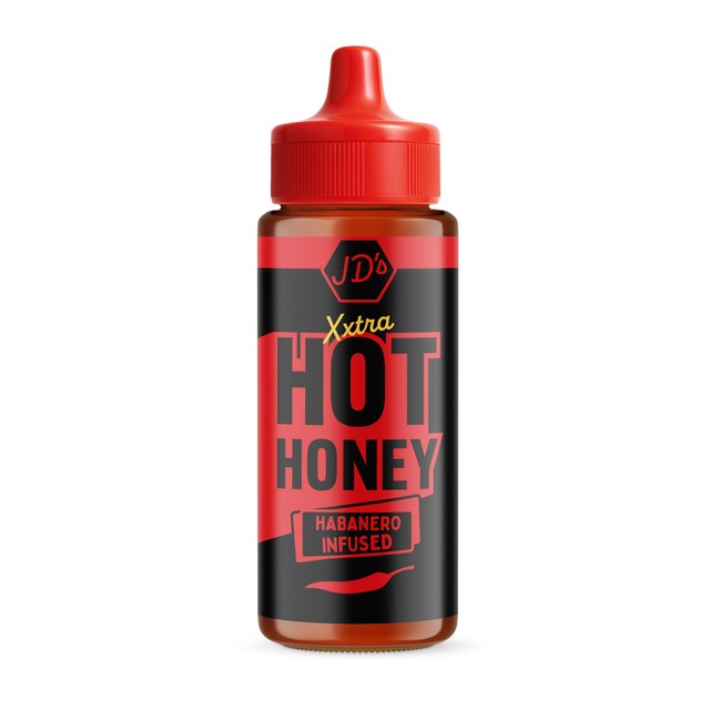 JDs Hot Honey XXTRA Hot Habanero Infused Honey 260g, UK version