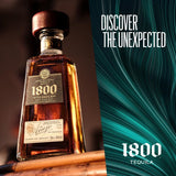 1800 Anejo Tequila aged in oak barrels (British brand)
