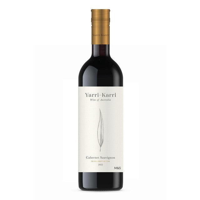 M&S Yarri Karri Cabernet Sauvignon red wine 75cl, imported from the UK