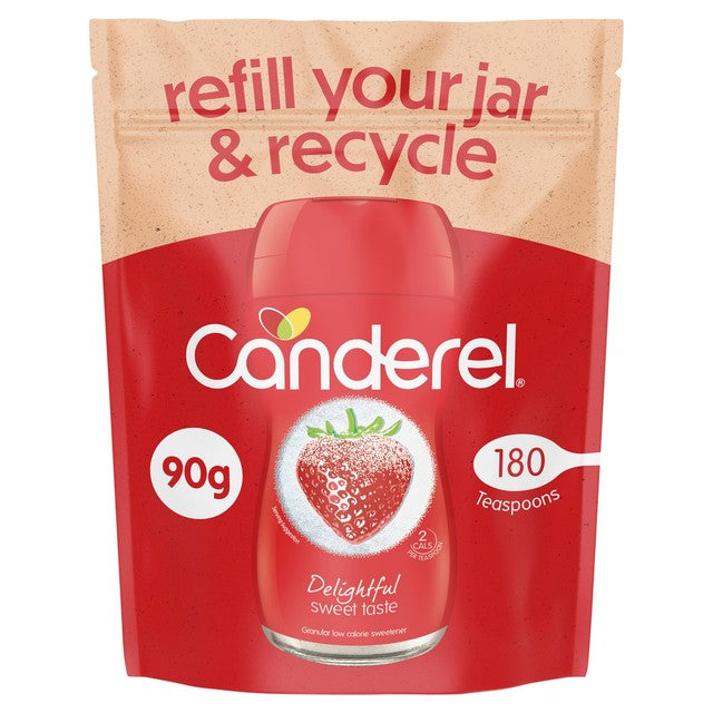 Canderel granulated sweetener refill pack 90g - British product