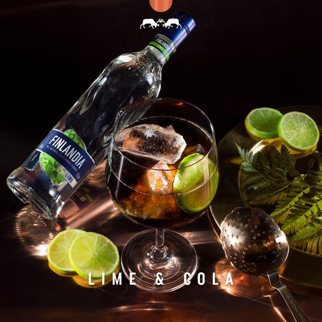 Finlandia lime flavoured vodka 70cl - British product