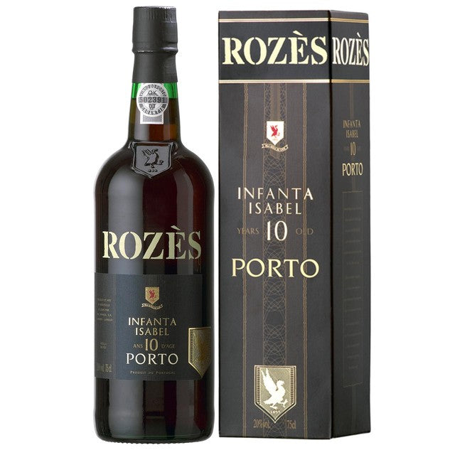 Rozes 10 Year Old Tawny Port 75cl, imported from the UK