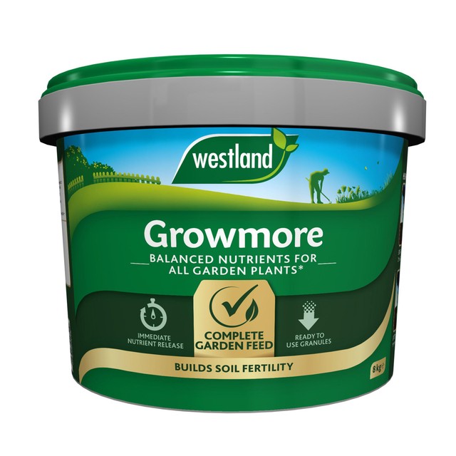 Westland Growmore plant food 8kg, UK version