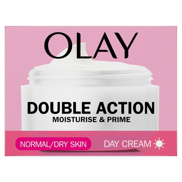 Olay Double Action Normal/Dry Day Cream 50ml, imported from the UK