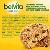 Belvita Choc Chips Soft Bakes breakfast biscuits 5 pack - British product