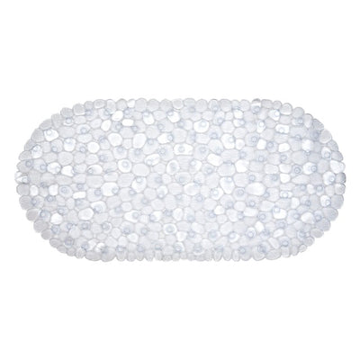 M&S Aqualona Pebbles Clear Bath Mat 36cm x 69cm- Buy online at McGrocer