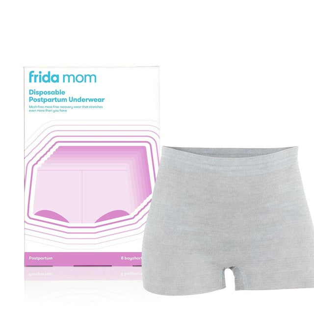 Frida Mom disposable postpartum boyshort underwear 8pk - British product