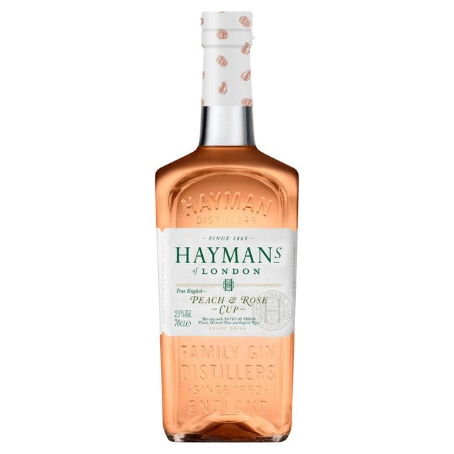 Haymans Pfirsich und Rose Gin Cup 70cl, UK Version
