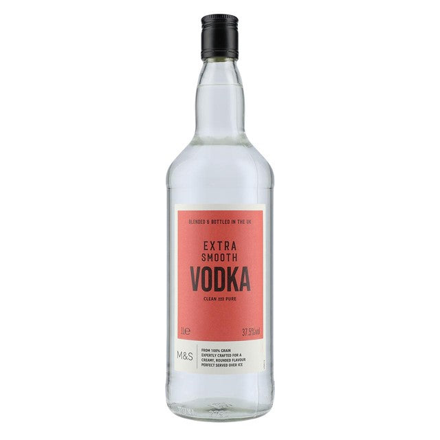 M&S Extra Smooth Vodka 1L, imported from the UK