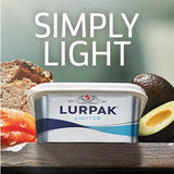 Lurpak lighter spreadable butter, UK version